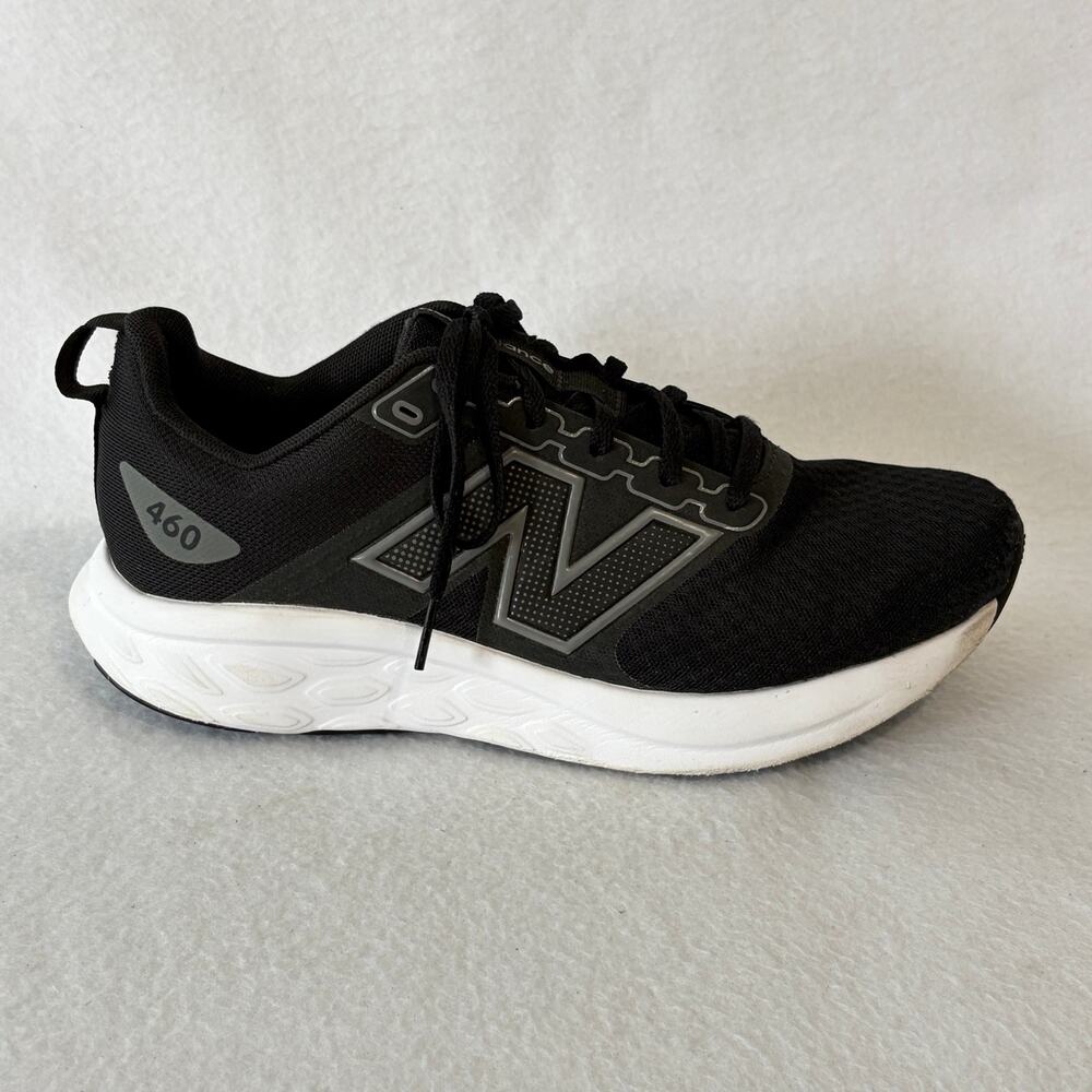 New Balance Sneakers Womens 9.5 EEEE Wide Black Memory Sole Low Top Gym Shoes - Picture 5 of 10